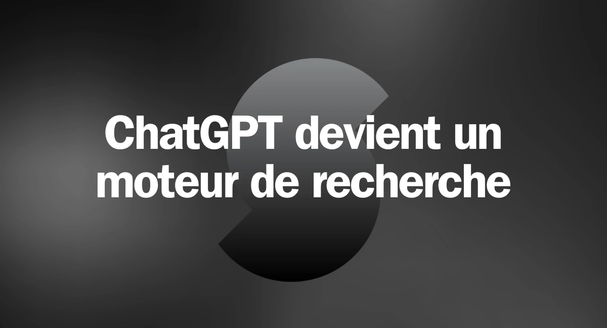 chatgpt devient un moteur de recherche